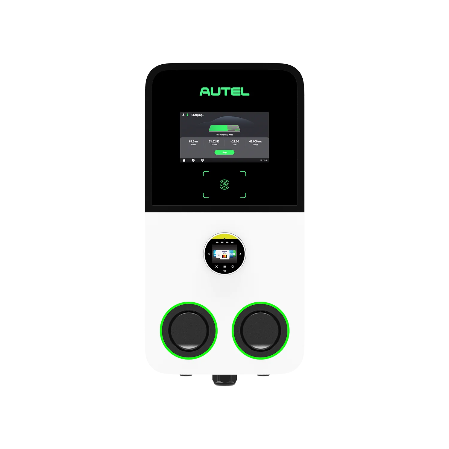 Afbeelding van zakelijke autel laadpaal